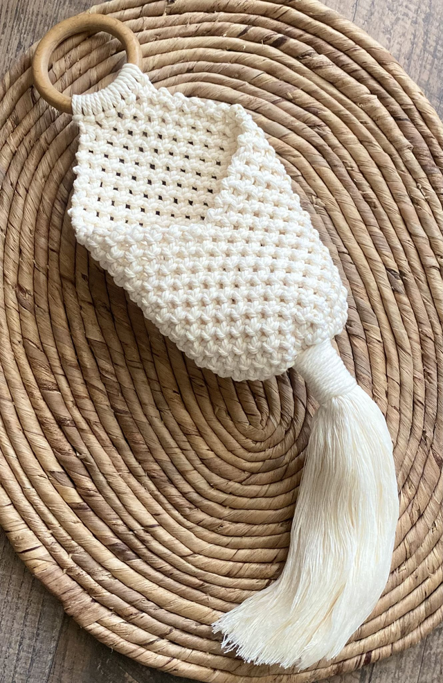 Panier suspendu collection Orlane – Blanc