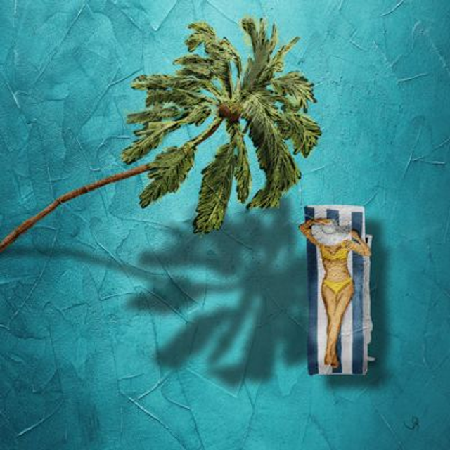 Carré B.-  Le rêve de la plage