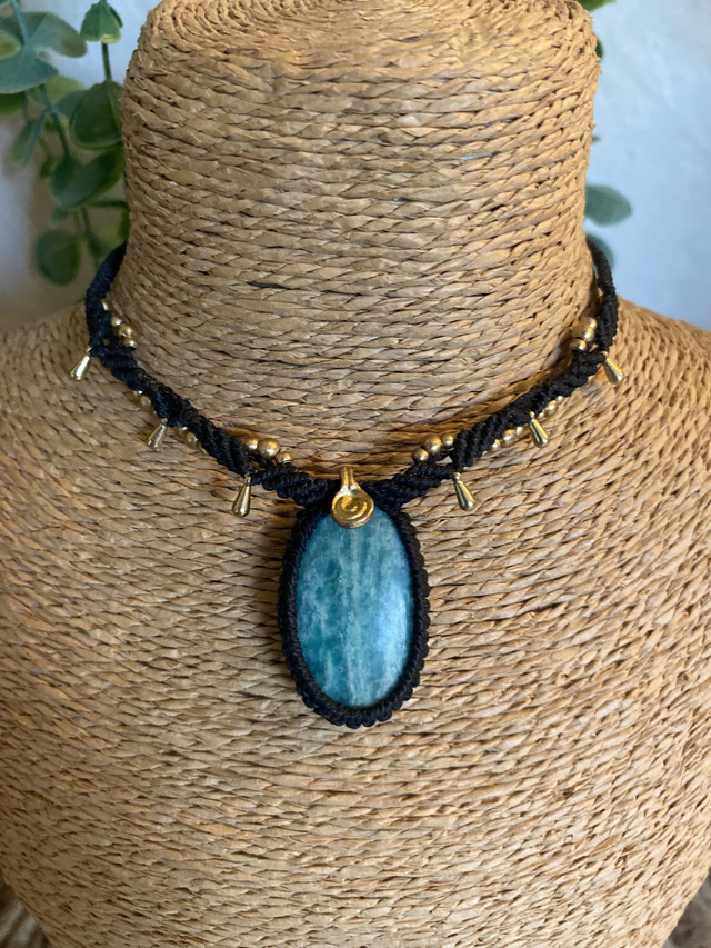 Collier UNIQUE - AMAZONITE