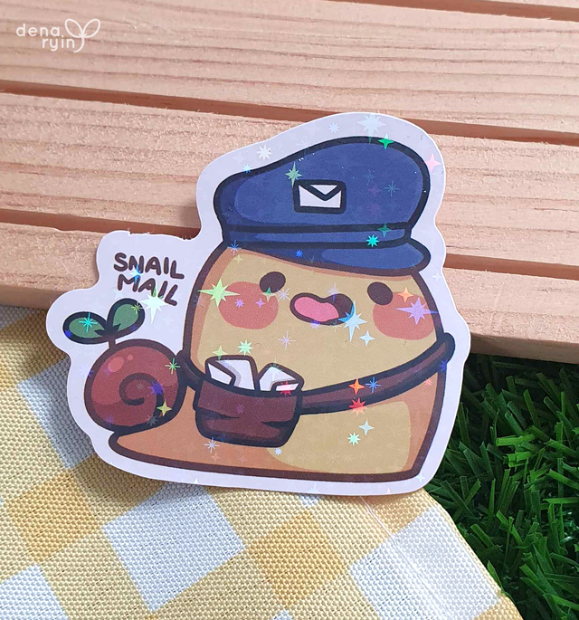 Snail Mail Sticker / Nalepka