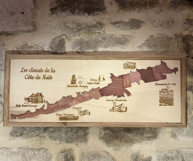 Tableau 3D côte de Nuits (collector)