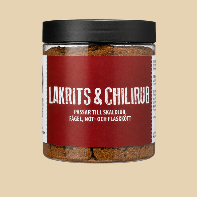 Lakritz&amp;Chili-Rub