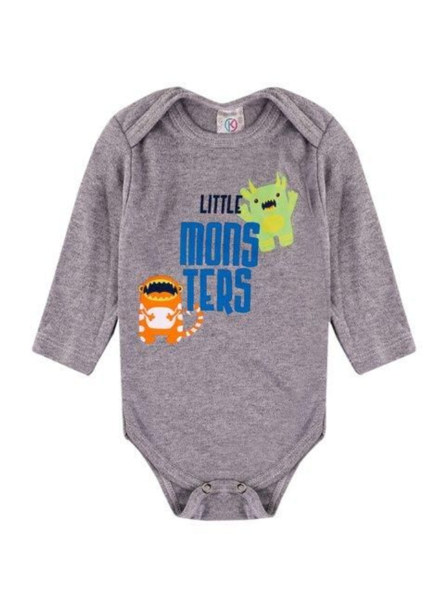 Body Manga Longa Monsters Tam. M