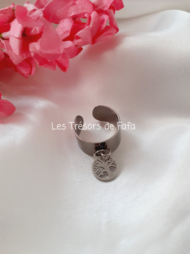 Bague pampille arbre de vie