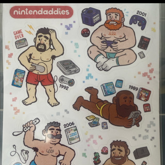 Sticker « nintendaddies »