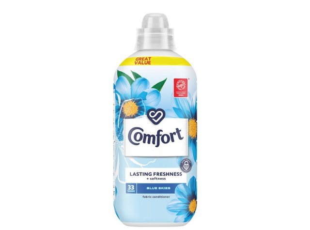 Fabric conditioner, Comfort Fabric Conditioner Blue Skies 33 washes (990 ml)