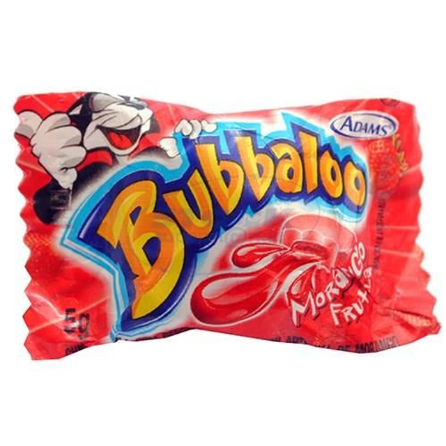 Bubbaloo morango 5 gr (1 un)