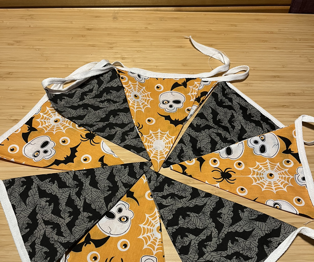 Halloween bunting 
