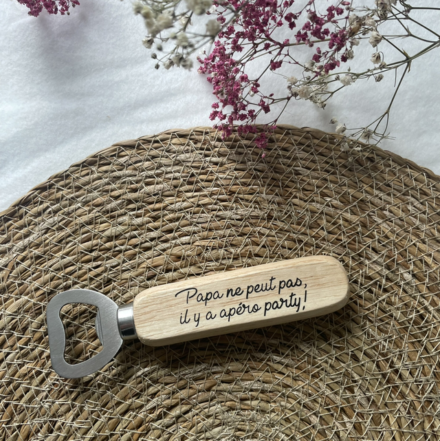 Décapsuleur personnalisable