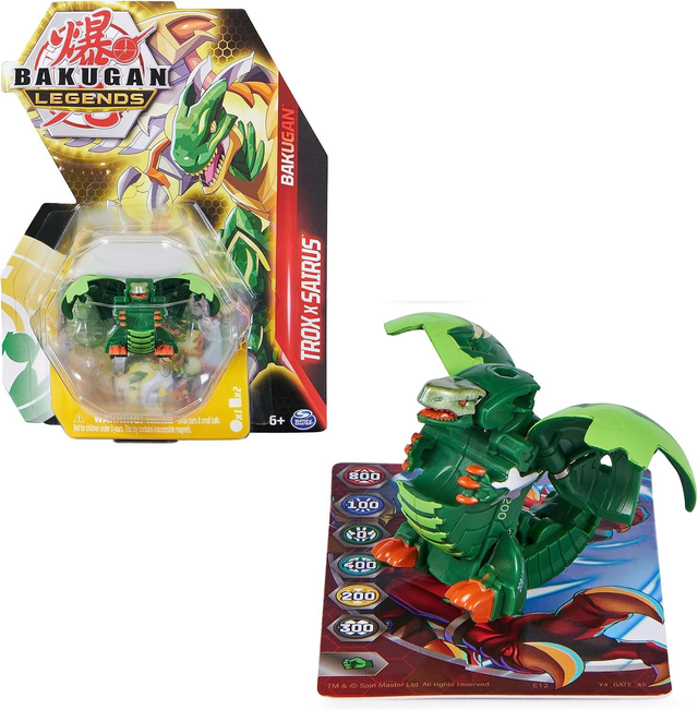 BAKUGAN LEGENDS 2023 - PACK 1 BAKUGAN SAISON 5 - 1 Bille Bakugan Avec 1 Carte Portail Et 1 Carte Collection - Dessin Animé Bakugan - Modèle Aléatoire