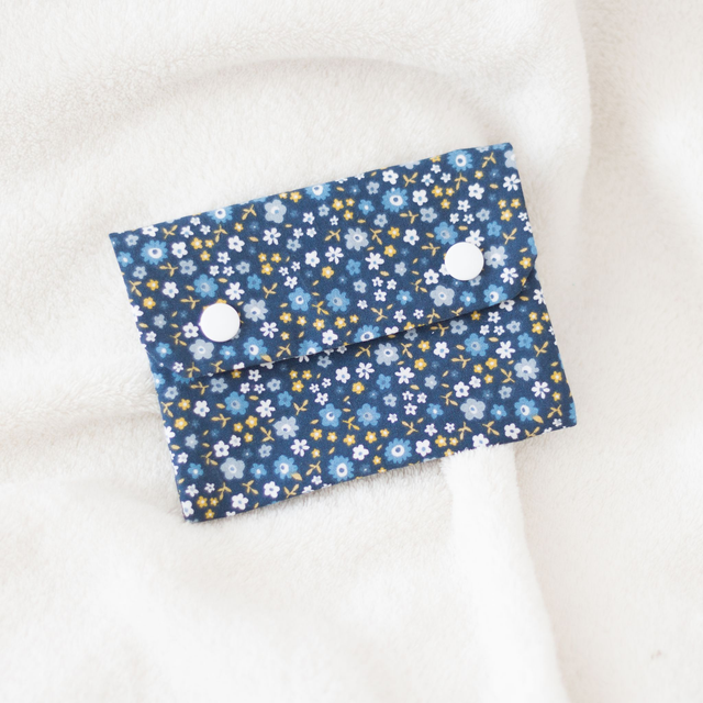 Pochette à savon Perce-neige