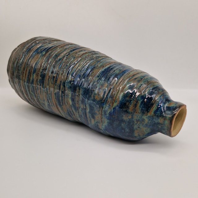 Spiral Engraved Vase