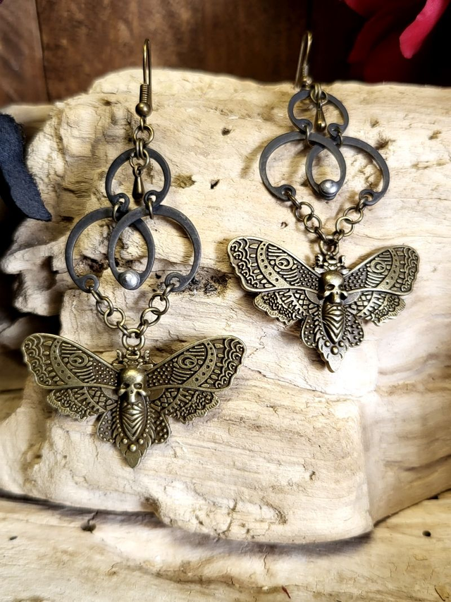 Boucles d'Oreilles Néo Circlips "Circhrysalide"