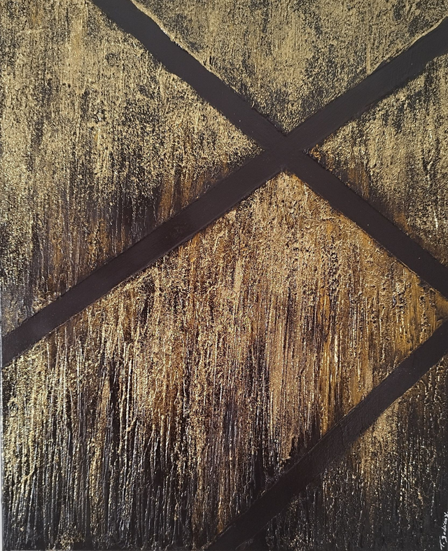 Art contemporain - tableau abstrait coloré œuvre d'art originale signée