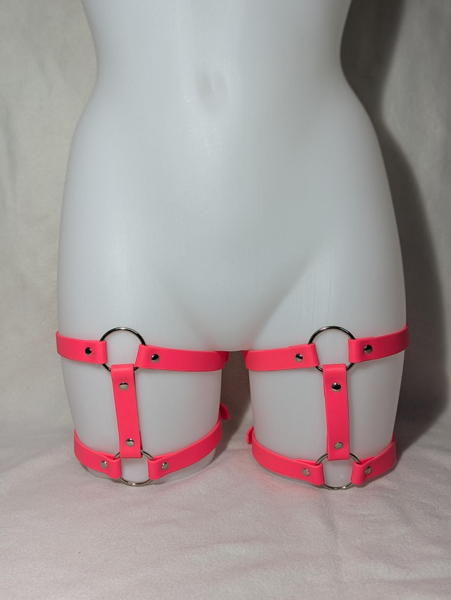 Jarretière "Helios" rose 🌱