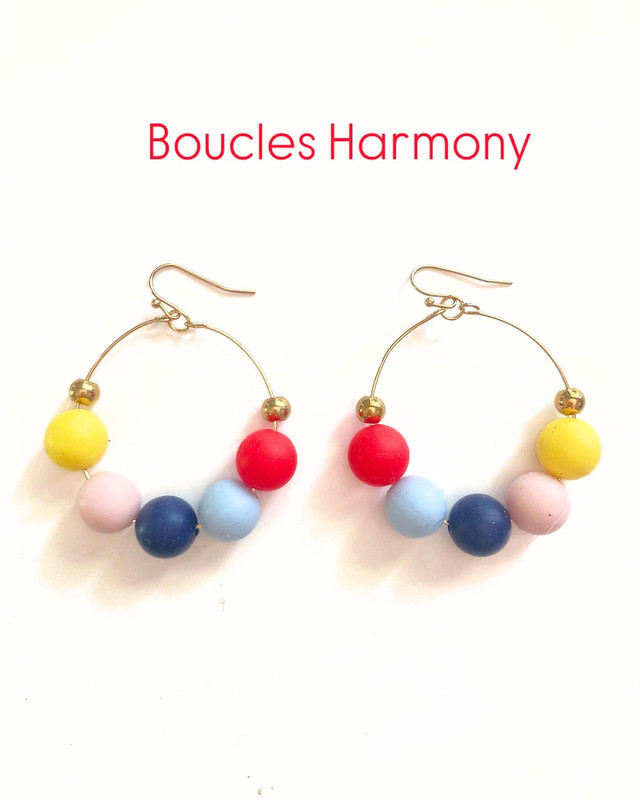 Boucles d’oreille Harmony