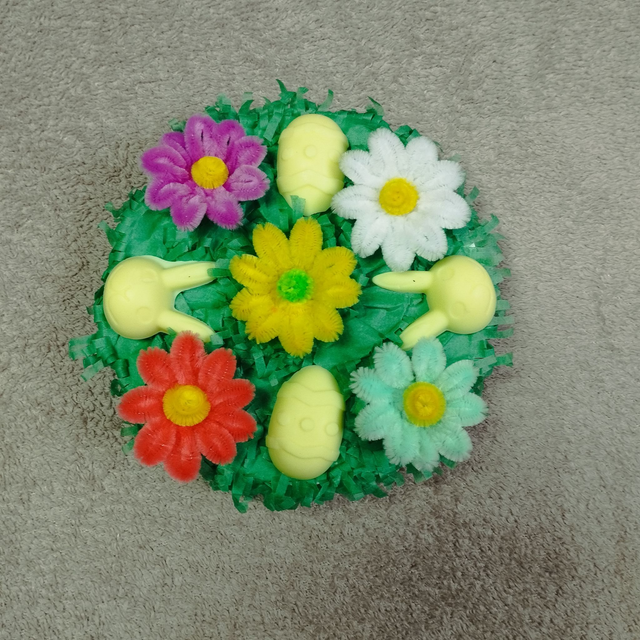 Montage de Pâques - Fondant Fleur d'oranger