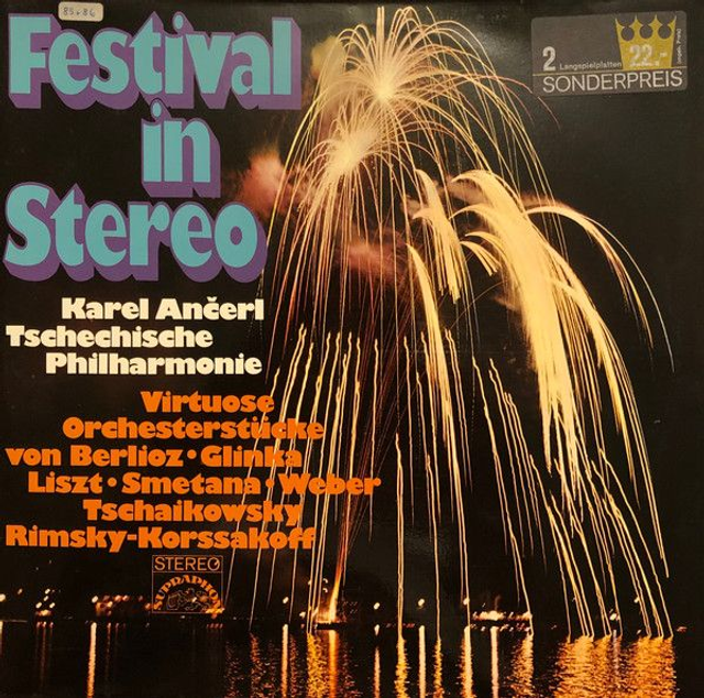 Karel Ančerl, Tschechische Philharmonie* ‎– Festival In Stereo  LP