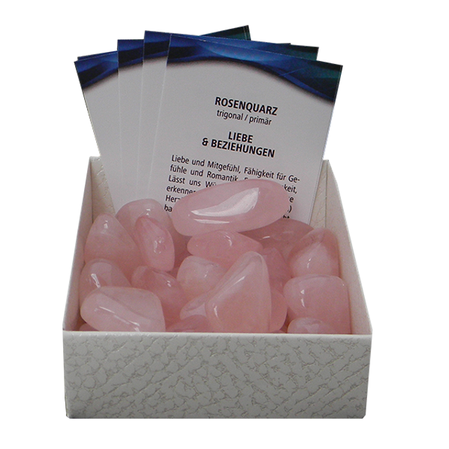 Rosenquarz Edelstein