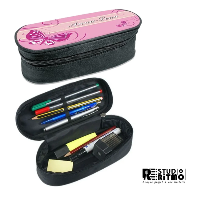Trousse à crayons personnalisable
