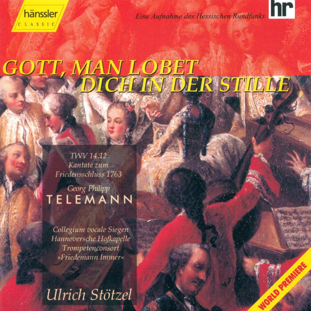 Telemann GOTT, MAN LOBET DICH IN DER STILLE CD