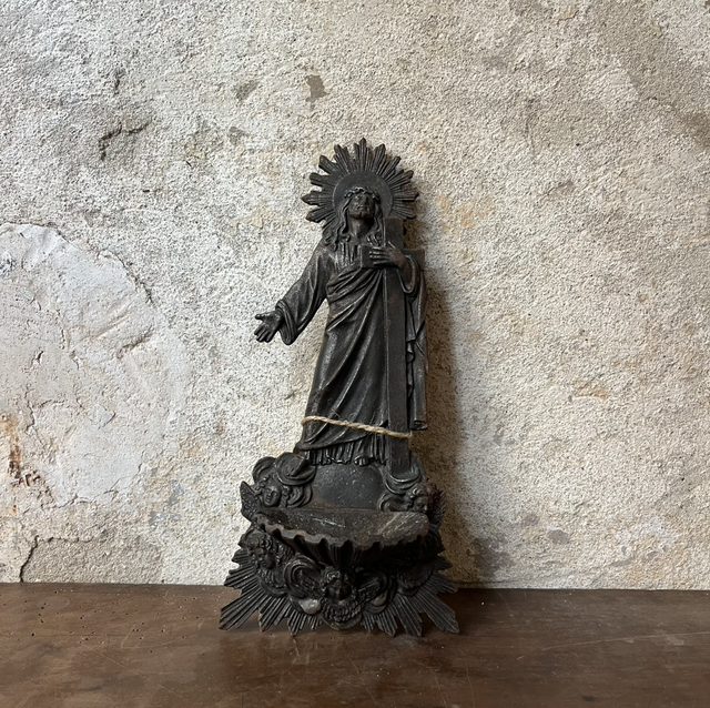 Christ en fonte 