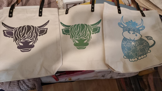 Heavy Duty Tote With Leather Handles