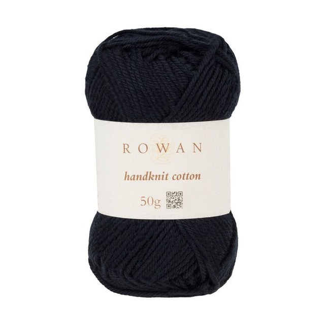 Rowan Hand Knit Cotton Black (252) 50g/85m