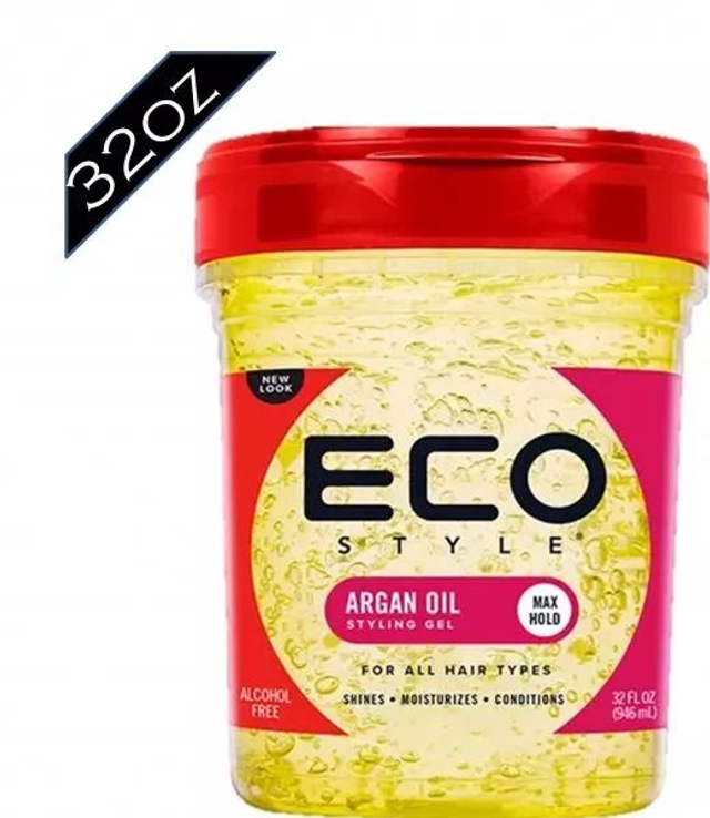 ECO: STYLING GEL - 32OZ ARGAN OIL (115MA)