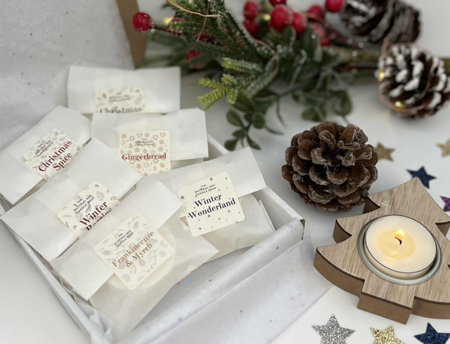 Christmas Luxury Tealight Letterbox Gift