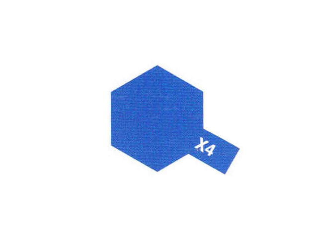 X4 Bleu brillant tamiya 81504