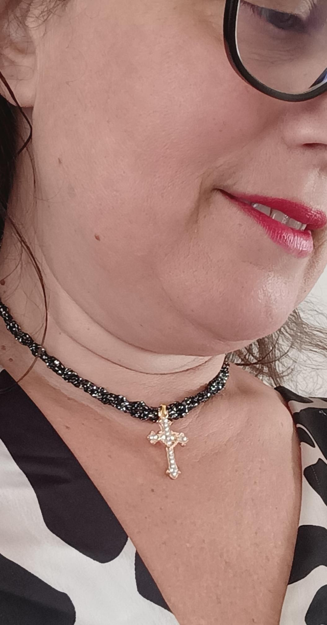 Collier croix 