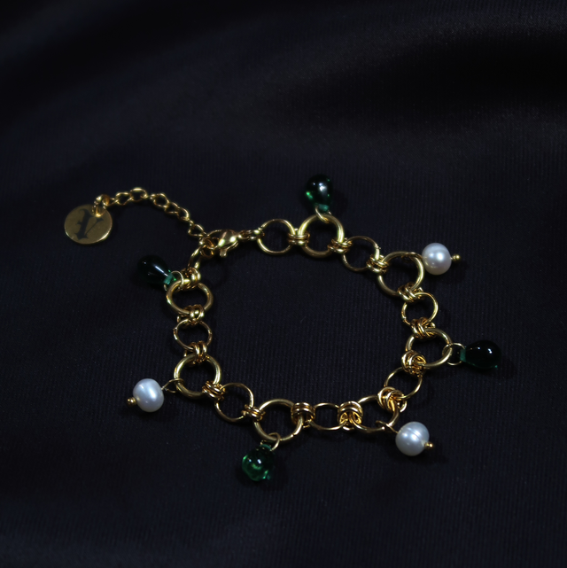 Bracelet Aglaé Or Vert