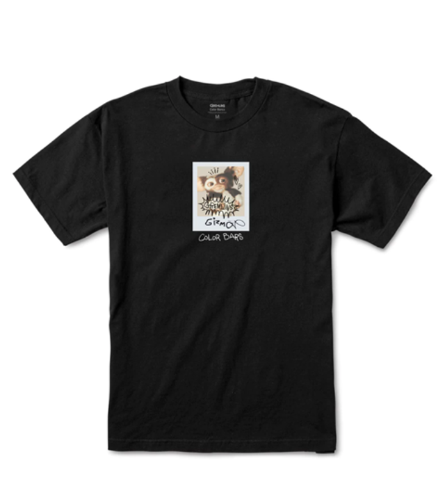 Color Bars x Gremlins - Polaroid Tee Black 