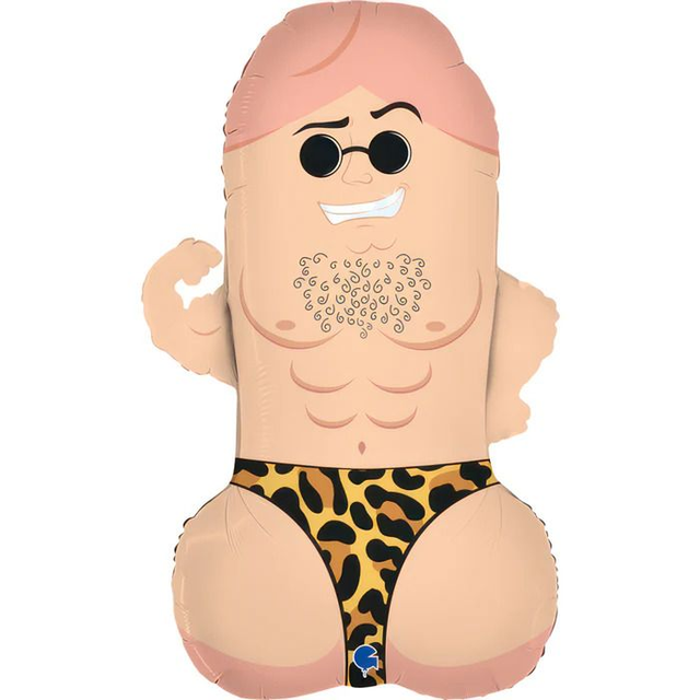 18" HAPPY BIRTHDAY RIBBONS &amp; STARS FOIL