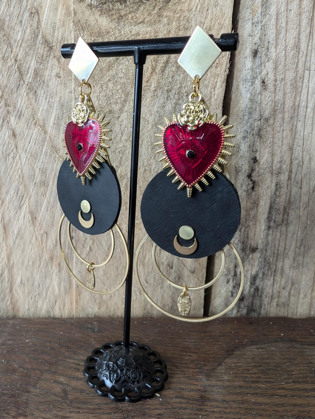 Le 🫀 sacré chambre à air, laiton et résine 