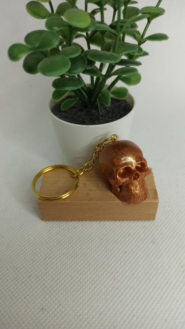 Grand porte clé SKULL PSG010