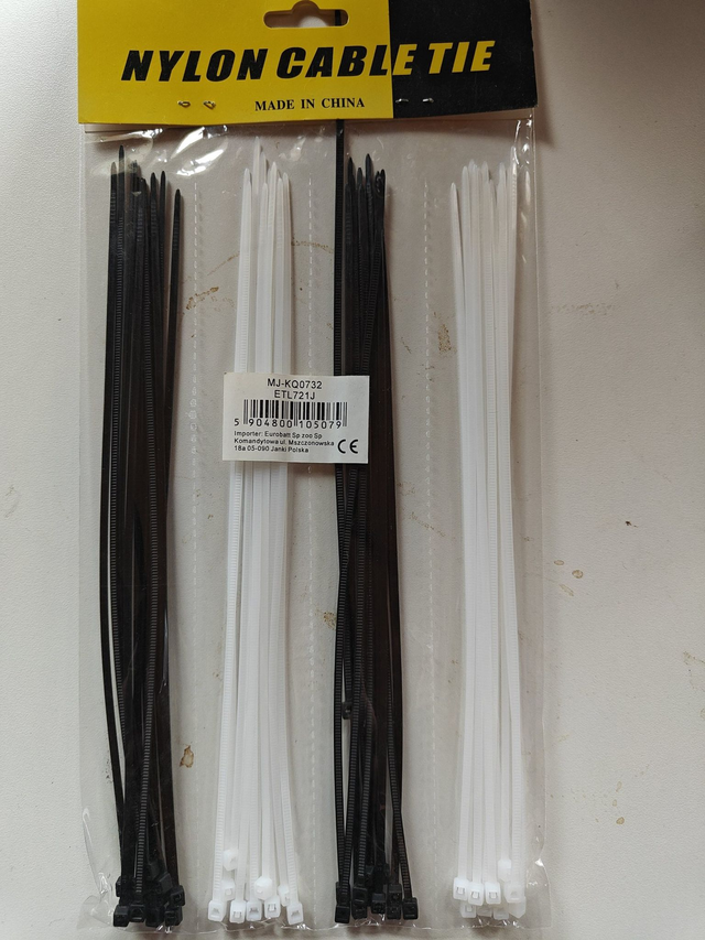 Nippusidesetti 2.7 x 250 mm, 48kpl