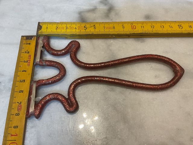 06B24 ... Lance pierre acier epoxy pailleté 6 mm