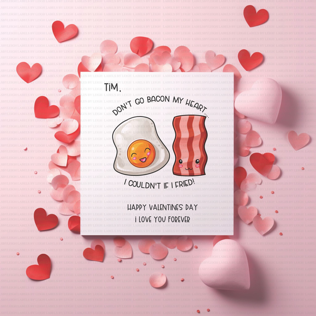 Personalised Funny Valentine's Day Card