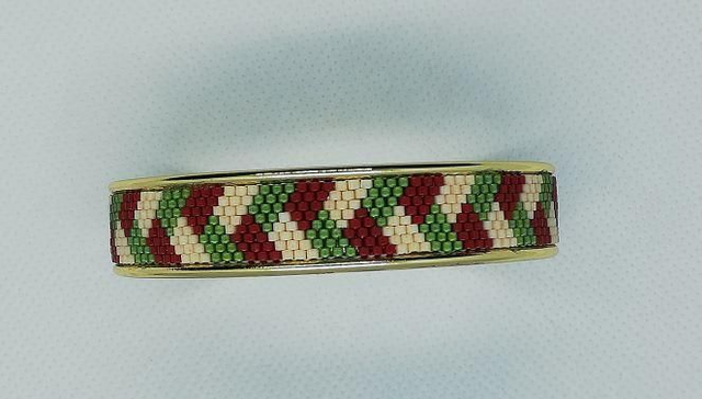 Victoria vert/rouge jujube