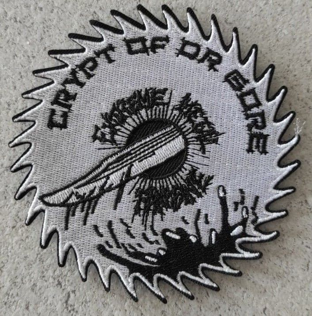 Patche "Crypt of Dr.Gore" brodé / thermocollant