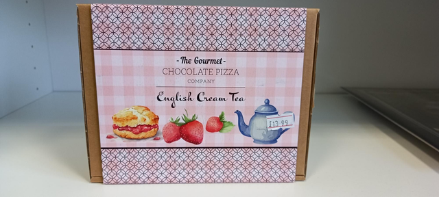 English Cream Tea Chocolate Novelty Gift 