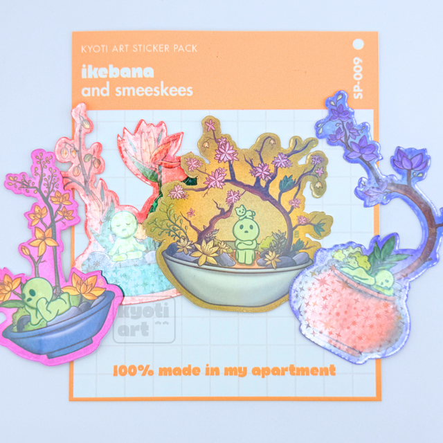 Ikebana and smeeskees