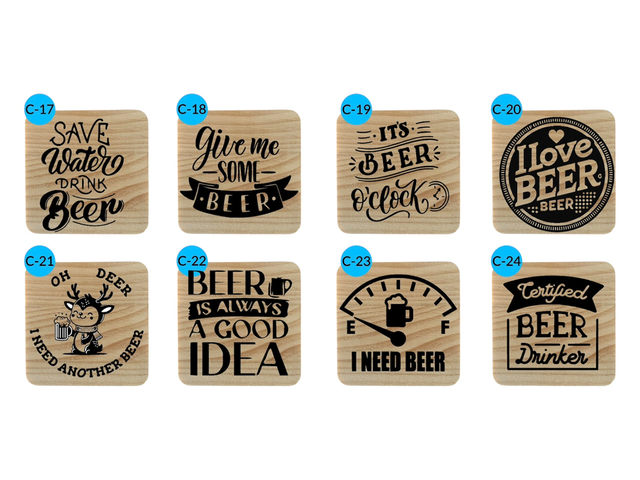 Drink Themed Coaster’s