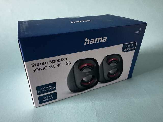 HAMA SONIC MOBIL 183 PC Lautsprecher