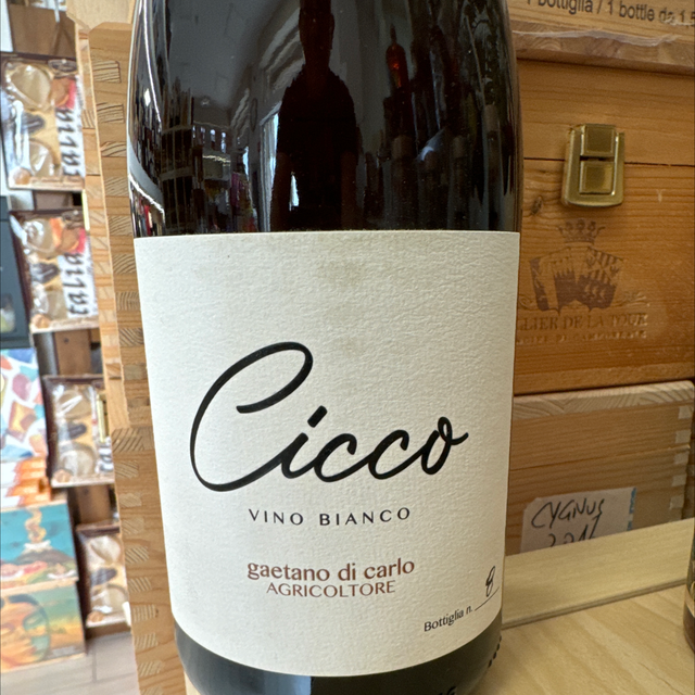 Cicco Vino Bianco da uve Catarrato Zona Corleone
