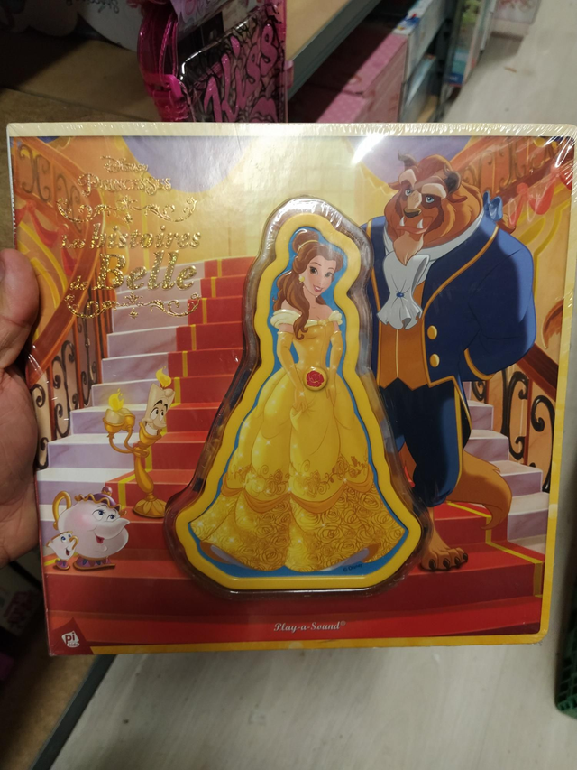 LIVRE DISNEY PRINCESSE PLAY AND SOUND