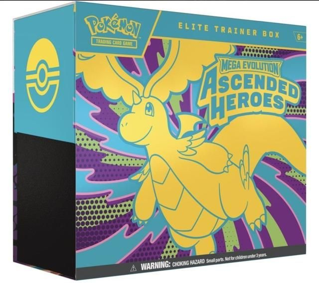 Pokémon Ascended Heroes Elite Trainer Box FranzösischPp