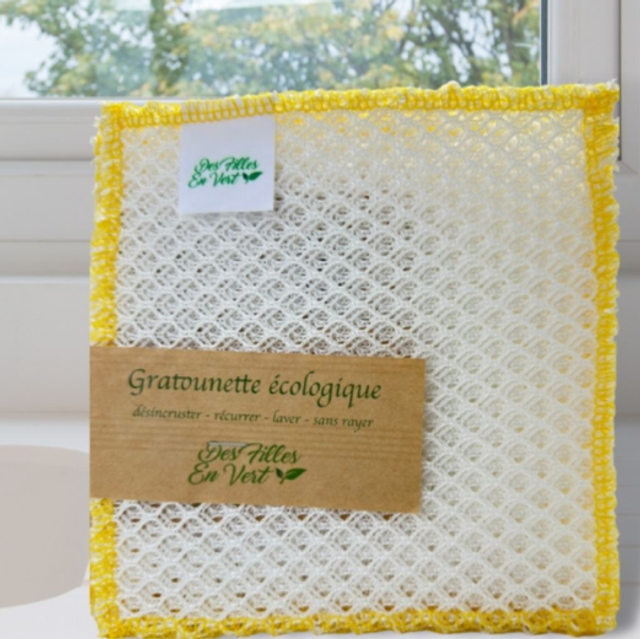 Éponge Grattante Gratounette - Vaisselle et Surfaces